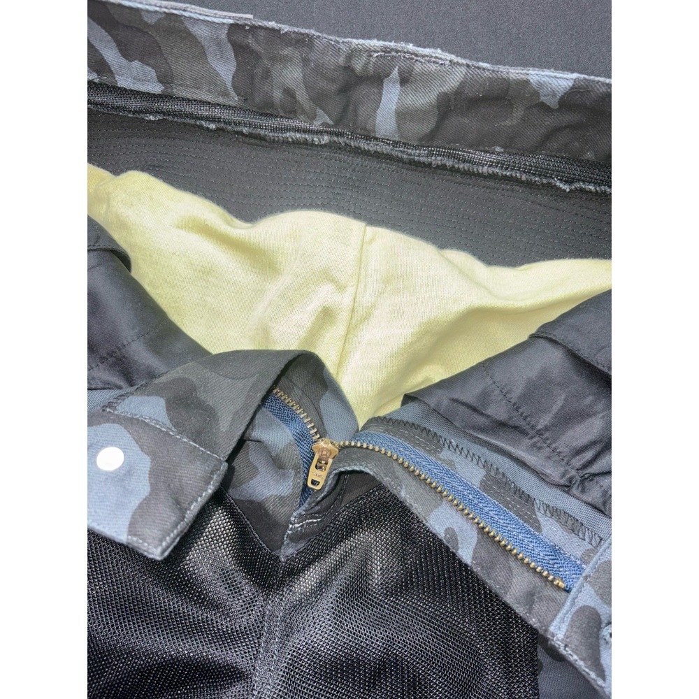 Mclula Motorcycle Riding Pants 30x30 Camo Tactical Mesh Armor Blue - Picture 3 of 12
